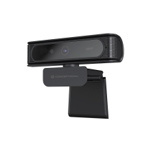 Webcam FHD Conceptronic AMDIS09B USB Reconocimiento facial windows hello 30fps angulo vision 80º