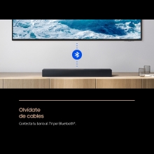 Barra de sonido Samsung HWB400F 2.0 40?W HDMI BT 4.2