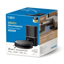 Robot aspirador y friegasuelos TP-Link Tapo RV20 Max Plus potencia 5300?Pa depósito 3?L autovaciado