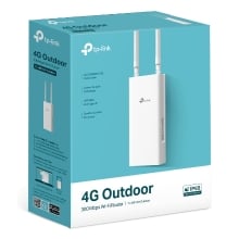 Router WiFi móvil 4G LTE TP-Link MR100 Outdoor 300Mb en 2,4 GHz IP65 PoE/DC NanoSIM antenas desmontables