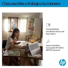 HP Omnibook 5 Flip X360 14-fp0015ns i5-1334u 14" táctil 16GB 1TB W11 plata glaciar