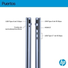 HP Omnibook 5 Flip X360 14-fp0015ns i5-1334u 14" táctil 16GB 512GB W11 celeste