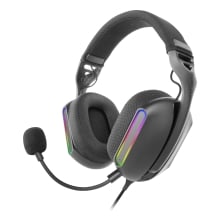 Auriculares Mars Gaming Mhpro Argb Jack 3.5mm Alimentacion Usb Control Volumen negro