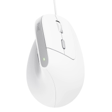 Ratón Trust Ergo Bayo II 25144 DPI ajustable 800-2400 ppp 6 botones cable 150cm blanco