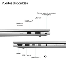 Portatil hp elitebook 6 g1i ai 14 pulgadas ultra 7 - 255u -  16gb -  ssd 512gb -  w11p