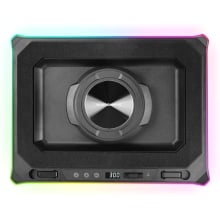 Base refrigeradora para portátiles 18" Mars Gaming Mnbcultra con soporte de móvil Rgb Hub Usb