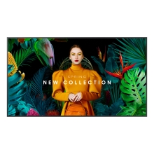 Pantalla plana para señalización Samsung LH55QBCEBGCXEN 55" Wifi 350 cd / m² 4K Ultra HD Negro Tizen 16/7