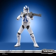 Figura hasbro star wars the vintage collection clone trooper (501st legion) 9.5cm
