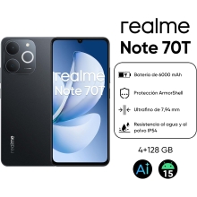 Realme Note 70T 6.74" 4GB 128GB negro