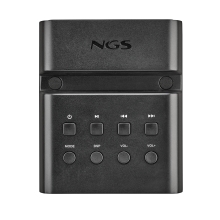 ALTAVOZ TORRE PORTATIL NGS SKY CHARM PRO BK 50W BT 5.4 FM USB AUX. OPTICA MADERA NEGRO