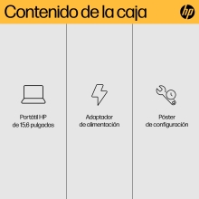 HP 15-FC0122NS R5-7520 15.6" 8GB 512GB W11