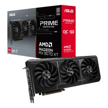 VGA ASUS AMD RADEON RX 9070 XT OC 16GB DDR6 3xDP 1xHDMI 3010 MHz CUDA 4096 256BIT TRIPLE FAN