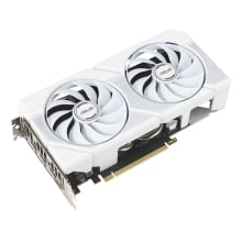 VGA ASUS GEFORCE RTX 5060 TI OC DUAL 8GB DDR7 3xDP 1xHDMI 2602 MHz CUDA 4608 128BIT DUAL FAN BLANCO