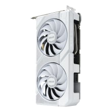 VGA ASUS GEFORCE RTX 5060 TI OC DUAL 8GB DDR7 3xDP 1xHDMI 2602 MHz CUDA 4608 128BIT DUAL FAN BLANCO