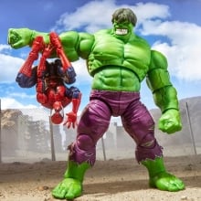 Figura hasbro marvel legends maximum series hulk