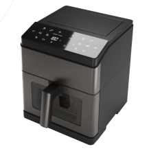 FREIDORA POR AIRE AIWA KUMADA AFR-8000 1800W 12 PROGRAMAS CESTA 8L AUTOCLEAN NEGRO