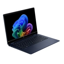 HP OmniBook X Flip NGAI 14-fm0009ns Intel Core Ultra 7 258V Híbrido (2-en-1) 35,6 cm (14") Pantalla táctil 3K 32 GB LPDDR5x-SDRAM 1 TB SSD Wi-Fi 7 (802.11be) Windows 11 Home Azul