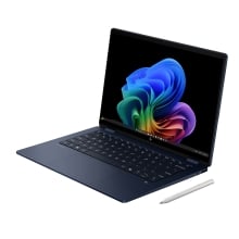 HP OmniBook X Flip NGAI 14-fm0009ns Intel Core Ultra 7 258V Híbrido (2-en-1) 35,6 cm (14") Pantalla táctil 3K 32 GB LPDDR5x-SDRAM 1 TB SSD Wi-Fi 7 (802.11be) Windows 11 Home Azul