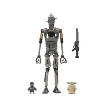 Figura hasbro star wars the mandalorian the vintage collection ig - 12 grogu & anzellan