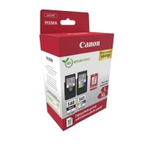 Multipack canon pg - 540l - cl - 541xl + papel fotografico