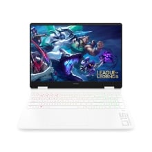 Portatil hp omen gaming 16 - am0042ns 16 pulgadas core 7 - 240h -  32gb -  ssd 1tb -  nvidia gforce rtx5070 -  freedos -  blanco ceramica