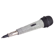 Trevi EM 30 STAR Negro, Metálico, Plata Micrófono para karaoke