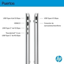 Portatil hp omnibook 7 ai 14 - fr0012ns 14 pulgadas ultra 5 225u -  16gb -  ssd 1tb -  w11 -  aluminio plateado