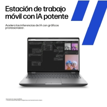 Portatil hp zbook fury g1i u7 - 265hx 32gb ssd 1tb 16 pulgadas