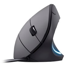 MOUSE VERTICAL EQUIP ERGONOMICO  USB 6 BOTONES 3200DPI  COLOR NEGRO