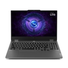 Lenovo LOQ 15IAX9 Intel® Core i5 i5-12450HX Portátil 39,6 cm (15.6") Full HD 24 GB DDR5-SDRAM 512 GB SSD NVIDIA GeForce RTX 3050 Wi-Fi 6 (802.11ax) Windows 11 Home Español Gris