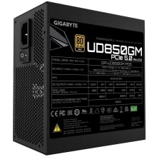 GIGABYTE UD850GM PG5 V2 unidad de fuente de alimentación 850 W 20+4 pin ATX Negro