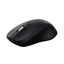 MOUSE TRUST WIRELESS Y BLUETOOTH FERRO NEGRO 3200 DPI AJUSTABLE 9 BOTONES 3 DISPOSITIVOS