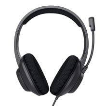 HEADSET USB-C TRUST AYDA MAX COLOR NEGRO CABLE 1,8m ADAPTADOR USB-C A USB-A ENC