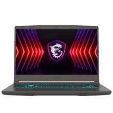 MSI PORTATIL THIN 15 B13VE. 15.6" FHD (1920*1080), 144HZ IPS. I5-13420H. RTX 4050, GDDR6 6GB. DDR IV 8GB*2 (3200MHZ).SIN S.O.. GRIS