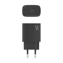 Cargador rápido AISENS 30W USB-C negro