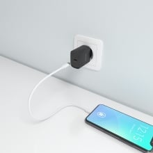 Cargador rápido AISENS 30W USB-C negro
