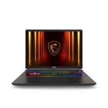 MSI Vector 16 HX AI A2XWIG-099ES Intel Core Ultra 9 275HX Portátil 40,6 cm (16") Quad HD+ 32 GB DDR5-SDRAM 1 TB SSD NVIDIA GeForce RTX 5080 Wi-Fi 6E (802.11ax) Windows 11 Home Gris