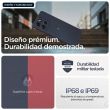 Motorola moto g86 5G 16,9 cm (6.67") SIM doble Android 15 USB Tipo C 8 GB 256 GB 5200 mAh Azul oscuro