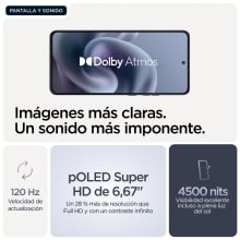Motorola moto g86 5G 16,9 cm (6.67") SIM doble Android 15 USB Tipo C 8 GB 256 GB 5200 mAh Azul oscuro