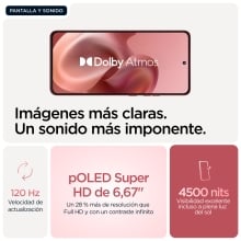 Motorola moto g86 5G 16,9 cm (6.67") SIM doble Android 15 USB Tipo C 8 GB 256 GB 5200 mAh Rosa