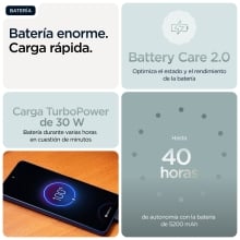 Motorola moto g56 5G 17,1 cm (6.72") Ranura híbrida Dual SIM Android 15 USB Tipo C 8 GB 256 GB 5200 mAh Gris
