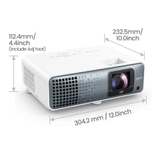 BenQ TK710STi videoproyector Proyector de alcance estándar 3200 lúmenes ANSI DLP UHD 4K (3840x2160) 3D Negro, Blanco