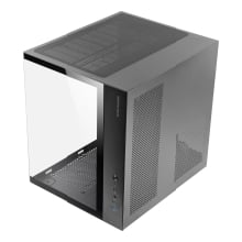 CAJA ATX CUBE MARS GAMING MCVONE NEGRA CRISTAL CONTINUO GPU 334mm 1x3.5 2x2.5