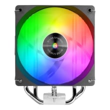 VENTILADOR CON DISIPADOR DE CPU MARS GAMING MCPUX4ARGB NEGRO ARGB PWM SI 120mm TDP 220W
