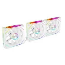 KIT 3xVENTILADOR INTERNO ARG MARS GAMING MF-LINKFINITY KIT BLANCO MODULARES PWM 120mm ASPAS INVERTID