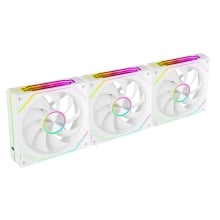 KIT 3xVENTILADOR INTERNO ARG MARS GAMING MF-LINKFINITY KIT BLANCO MODULARES PWM 120mm