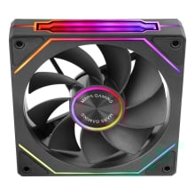 KIT 3xVENTILADOR INTERNO ARG MARS GAMING MF-LINKFINITY KIT BLACK MODULARES PWM 120mm ASPAS INVERTIDA