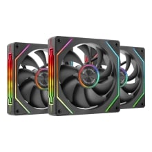 KIT 3xVENTILADOR INTERNO ARG MARS GAMING MF-LINKFINITY KIT BLACK MODULARES PWM 120mm