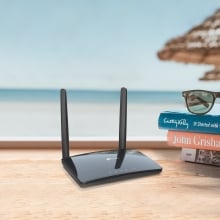 TP-Link Archer MR402 router inalámbrico Ethernet rápido Doble banda (2,4 GHz / 5 GHz) 4G Negro