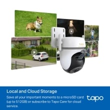 TP-Link Tapo TC43(EU) V2 Esférico Cámara de seguridad IP Interior y exterior 2880 x 1620 Pixeles Techo/Pared/Poste